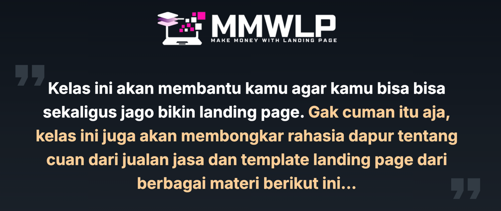 MAKE MONEY WITH LANDING PAGE